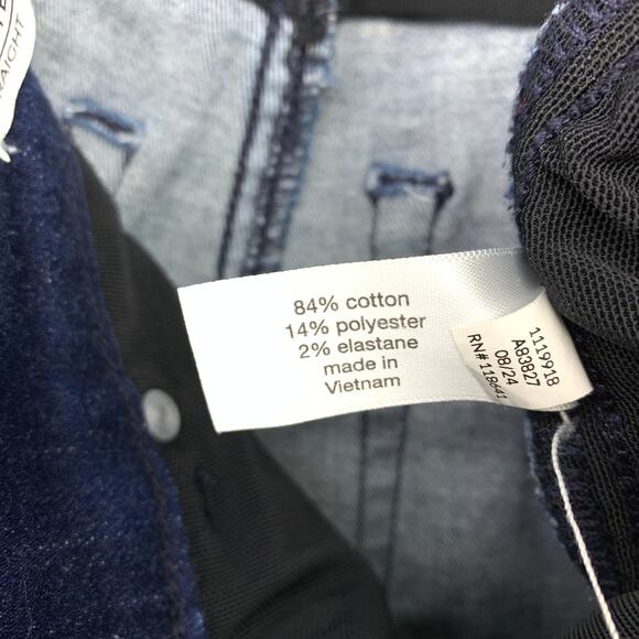 Lane Bryant Tighter Tummy Fit High-Rise Straight Jean Womens Sz 14 Short Denim - Picture 6 of 6